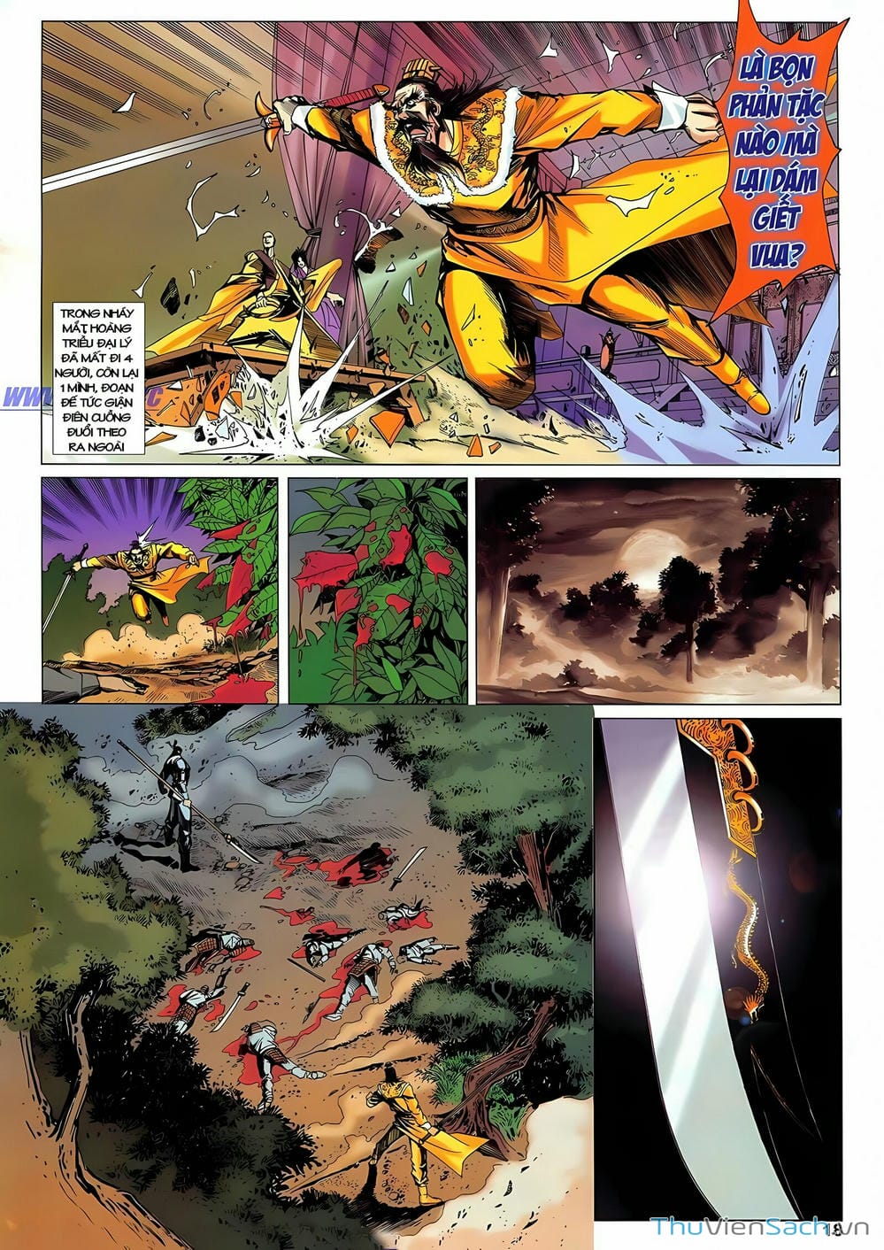 Truyện Tranh Lục Đạo Thiên Thư trang 3