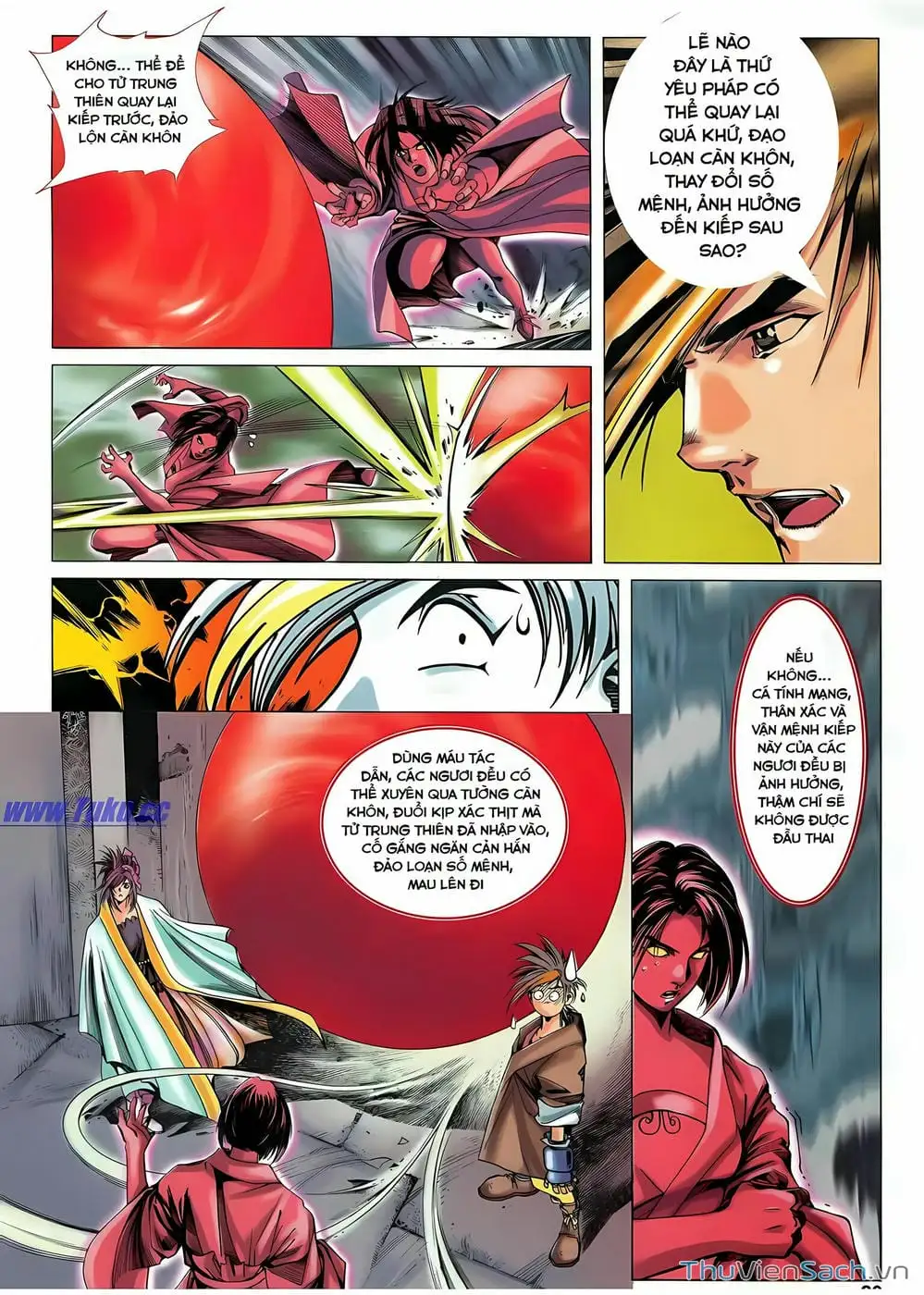Truyện Tranh Lục Đạo Thiên Thư trang 3