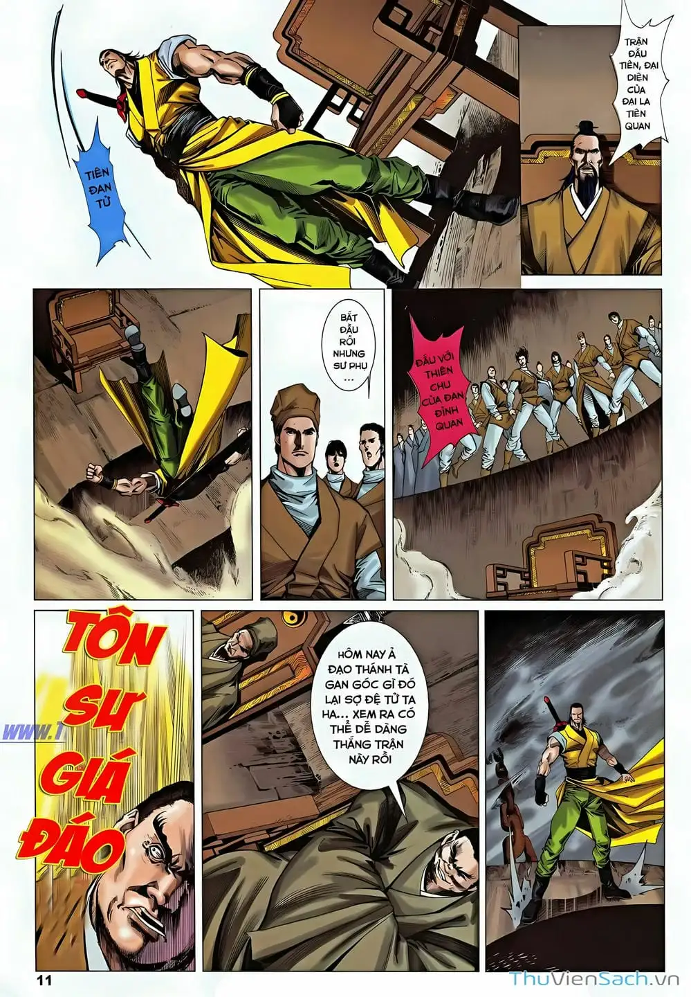 Truyện Tranh Lục Đạo Thiên Thư trang 3