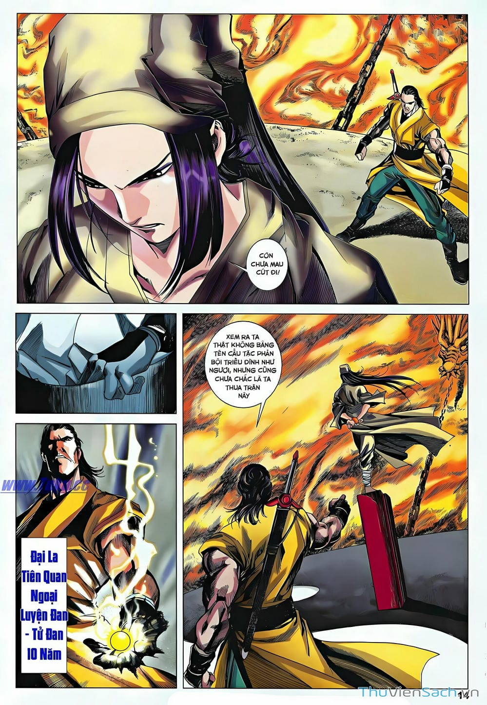 Truyện Tranh Lục Đạo Thiên Thư trang 3