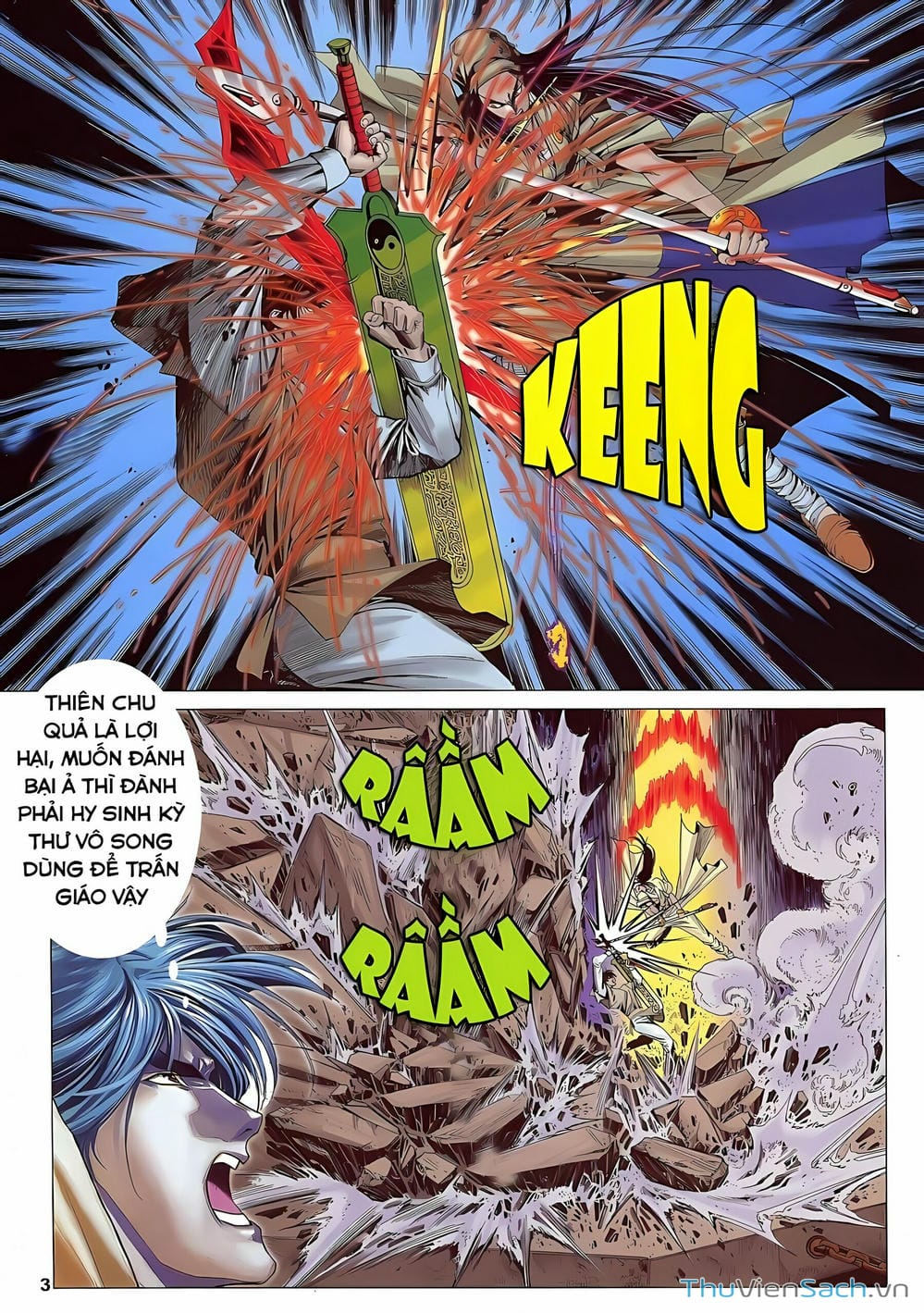 Truyện Tranh Lục Đạo Thiên Thư trang 3