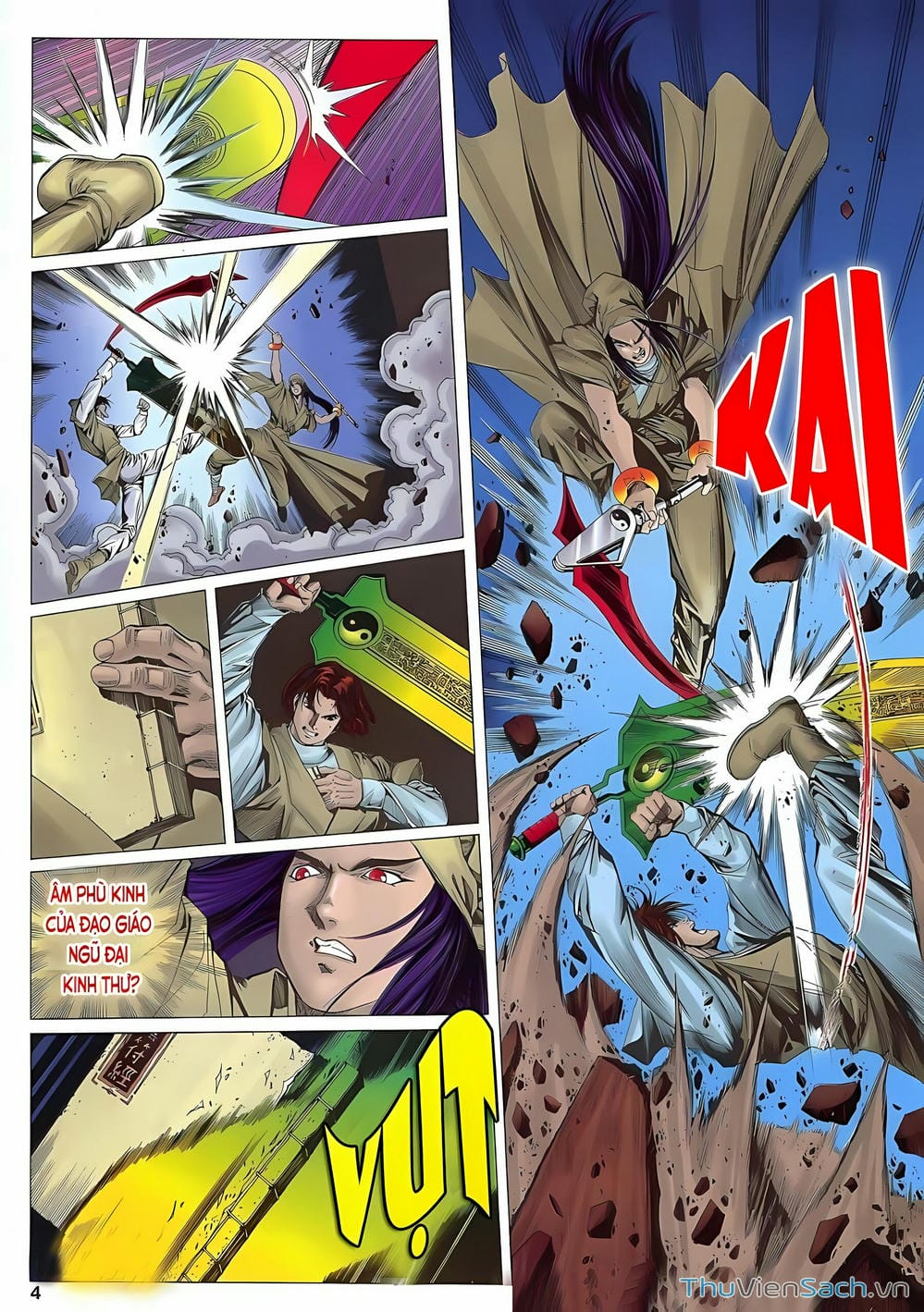 Truyện Tranh Lục Đạo Thiên Thư trang 3