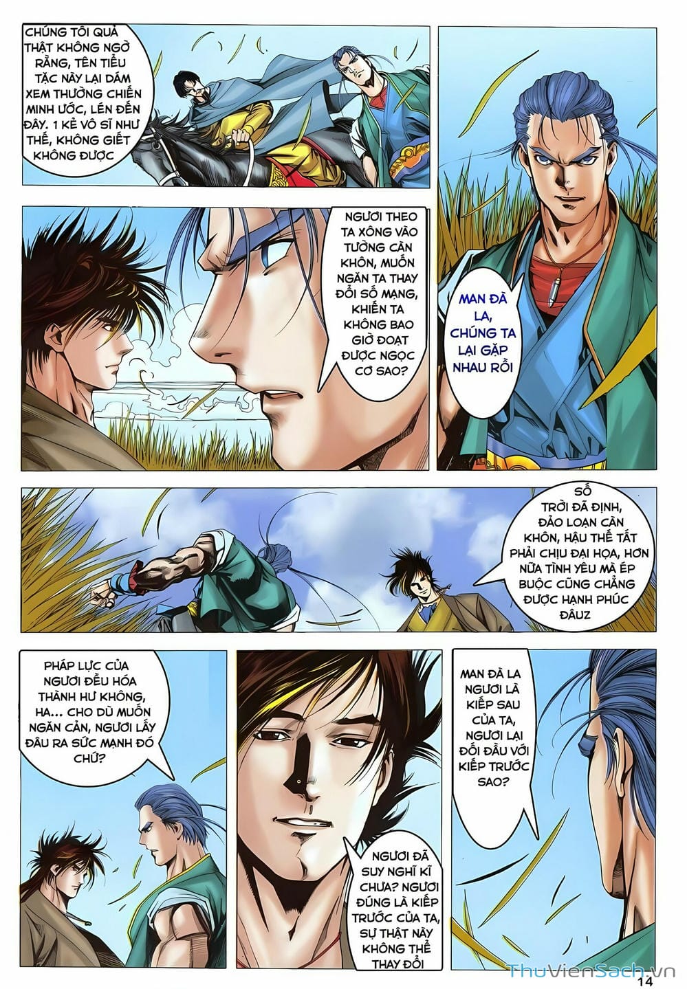 Truyện Tranh Lục Đạo Thiên Thư trang 3