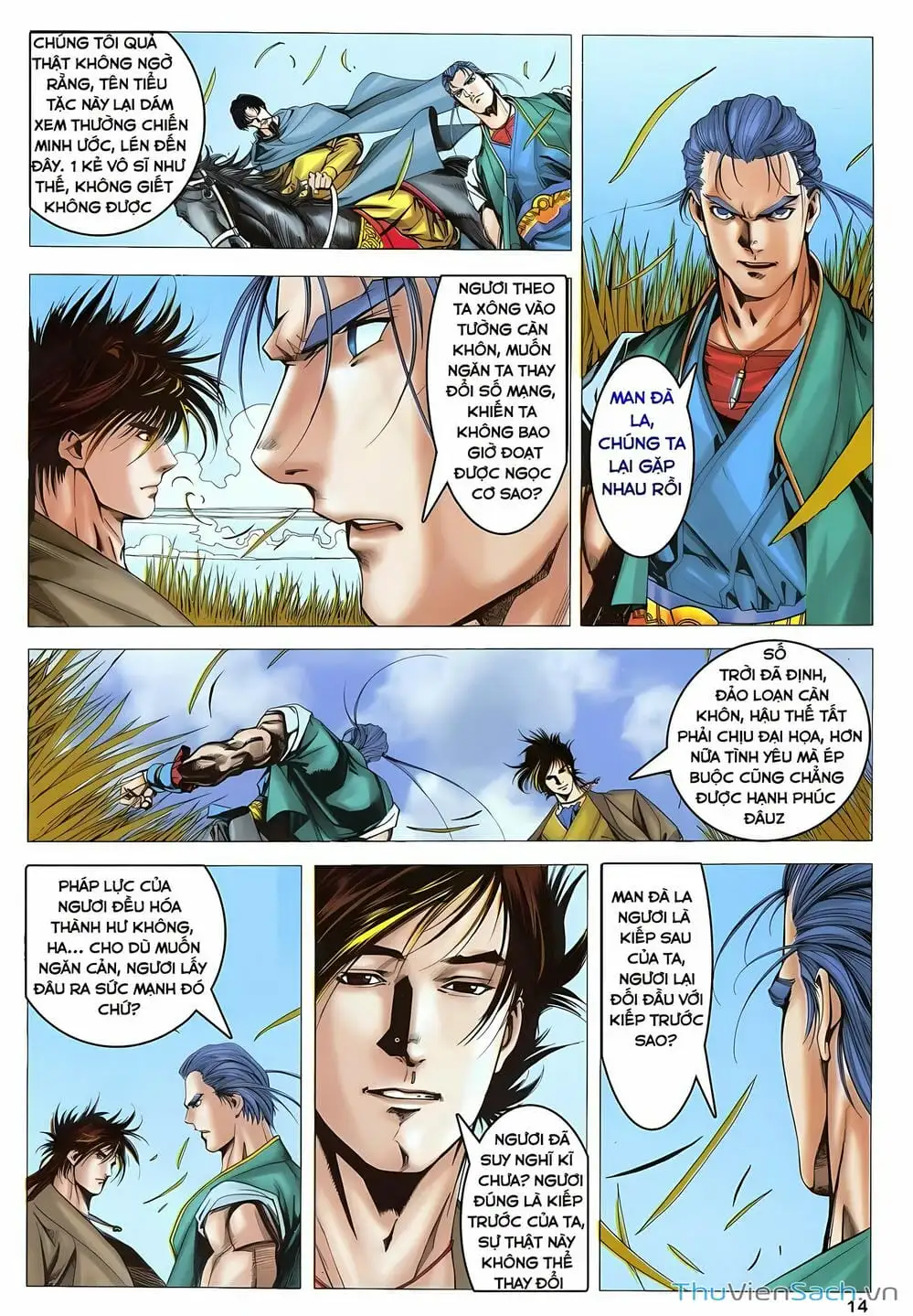 Truyện Tranh Lục Đạo Thiên Thư trang 3