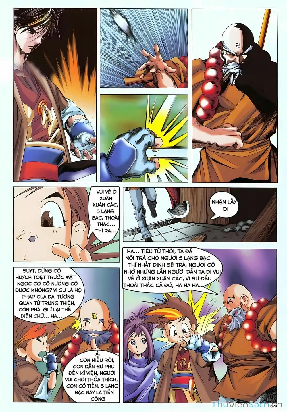 Truyện Tranh Lục Đạo Thiên Thư trang 3