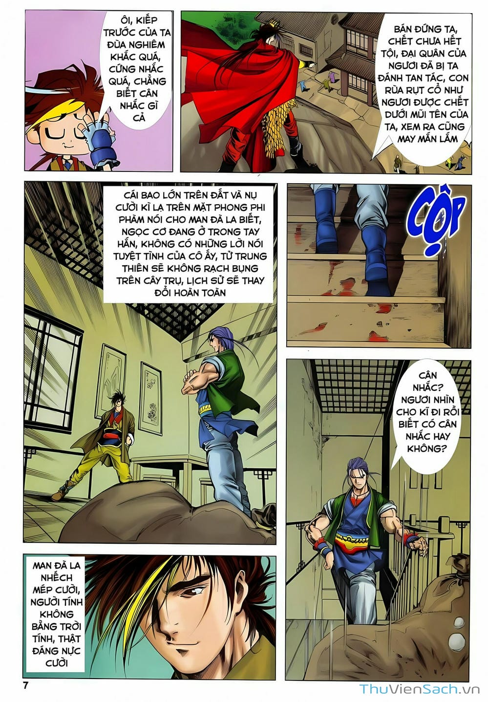 Truyện Tranh Lục Đạo Thiên Thư trang 3