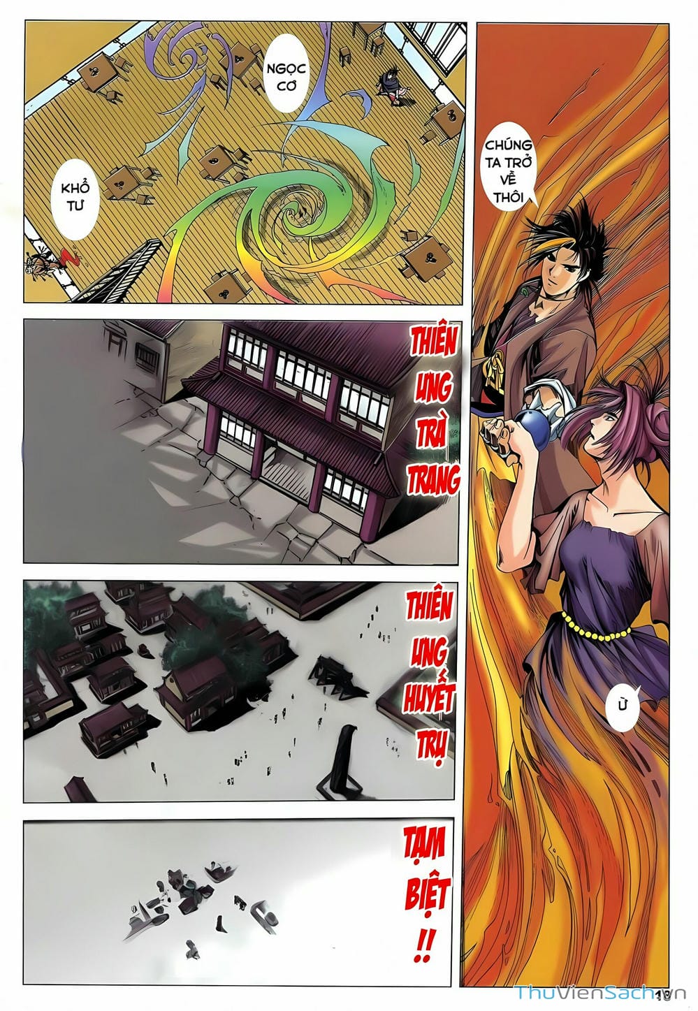 Truyện Tranh Lục Đạo Thiên Thư trang 3