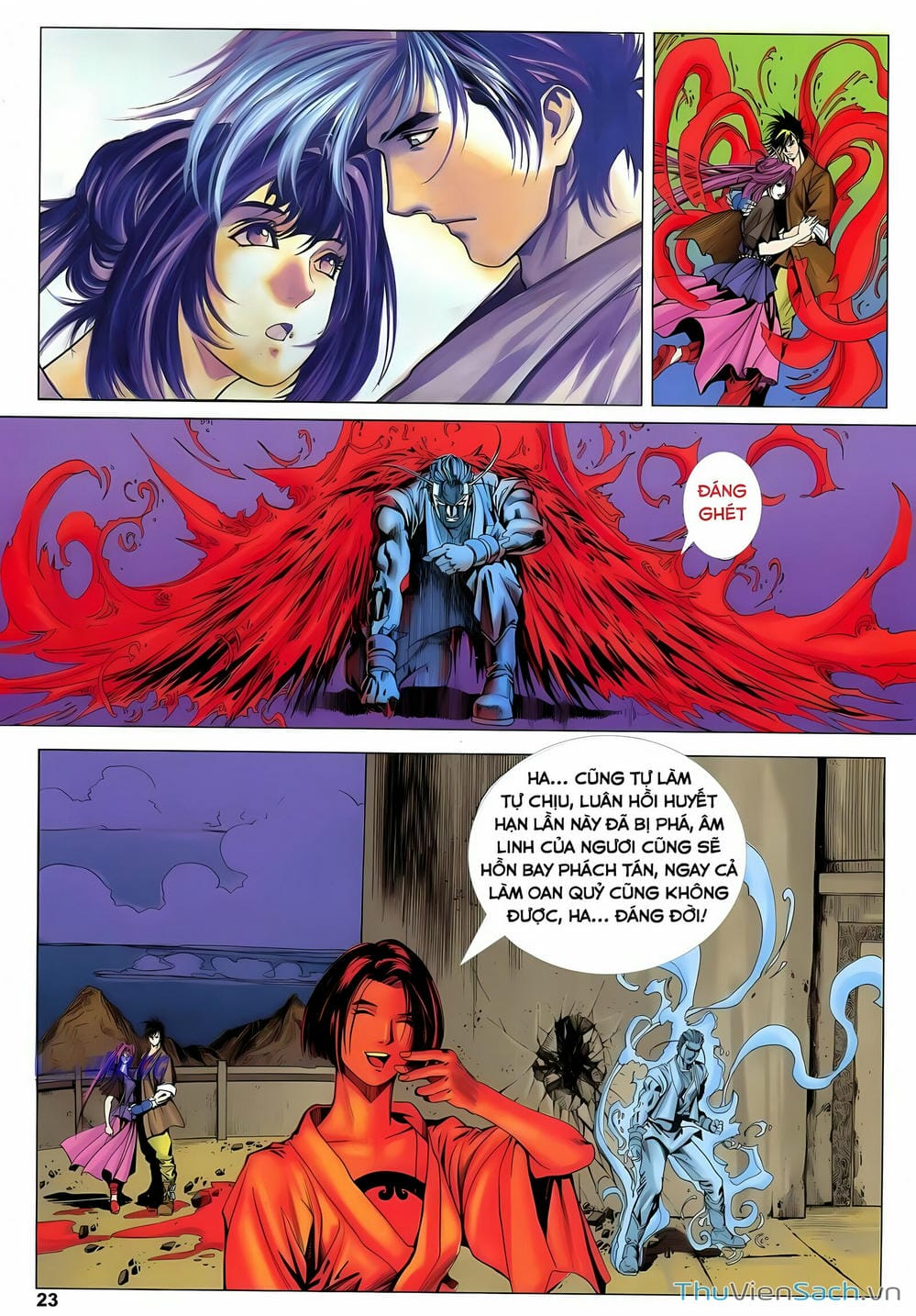 Truyện Tranh Lục Đạo Thiên Thư trang 3