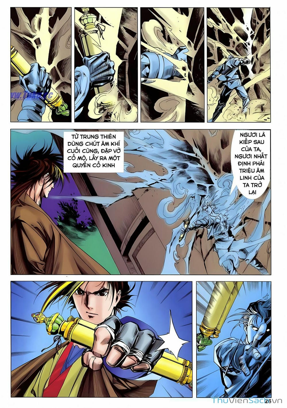 Truyện Tranh Lục Đạo Thiên Thư trang 3