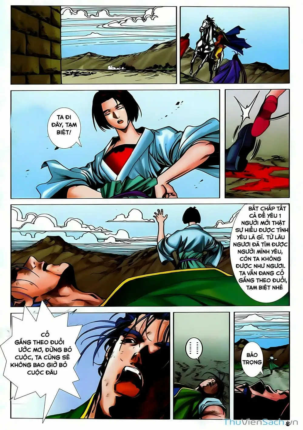 Truyện Tranh Lục Đạo Thiên Thư trang 3