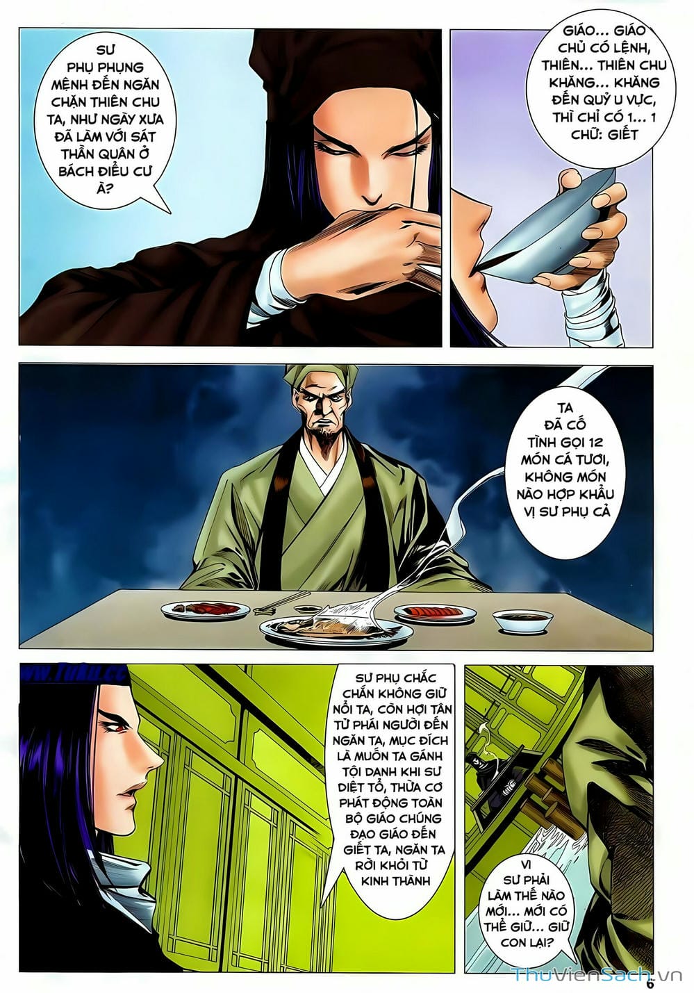 Truyện Tranh Lục Đạo Thiên Thư trang 3