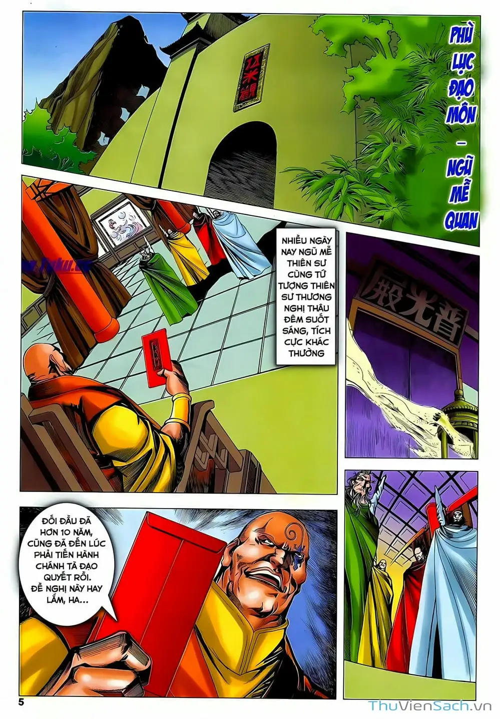 Truyện Tranh Lục Đạo Thiên Thư trang 3