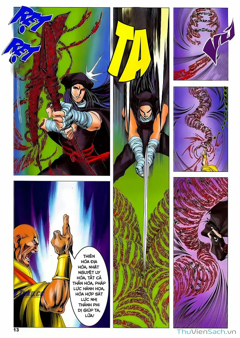 Truyện Tranh Lục Đạo Thiên Thư trang 3