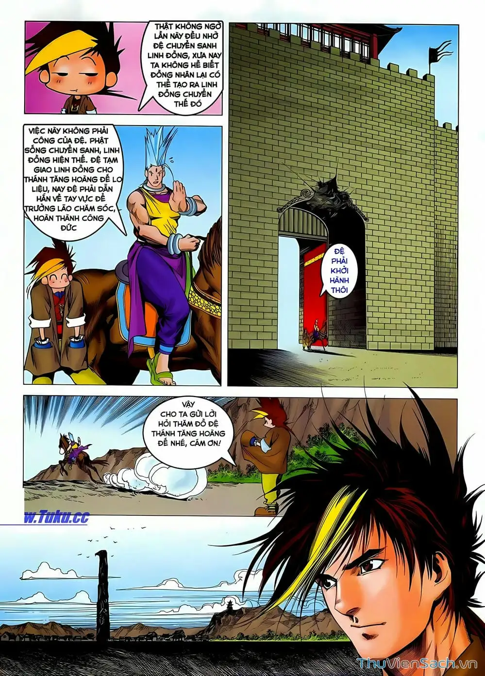 Truyện Tranh Lục Đạo Thiên Thư trang 3