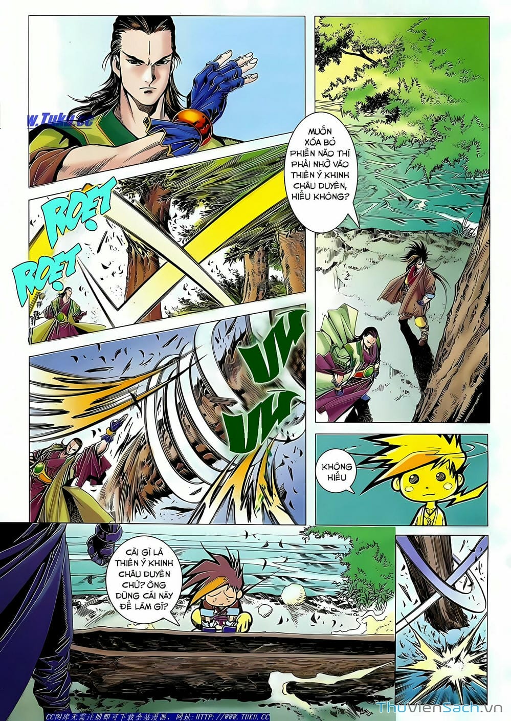 Truyện Tranh Lục Đạo Thiên Thư trang 3