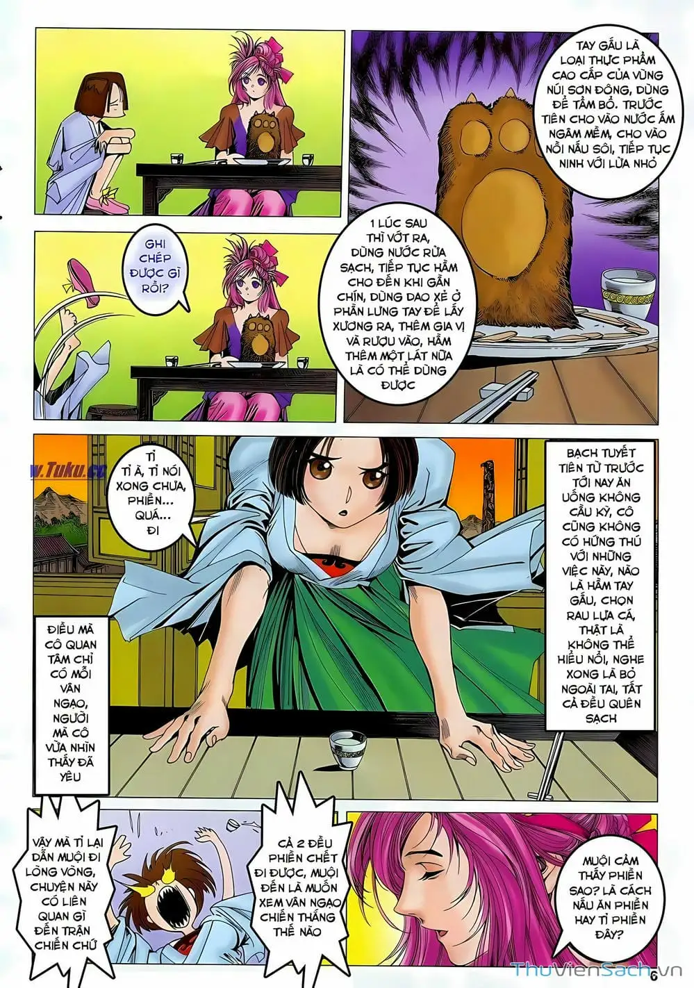 Truyện Tranh Lục Đạo Thiên Thư trang 3