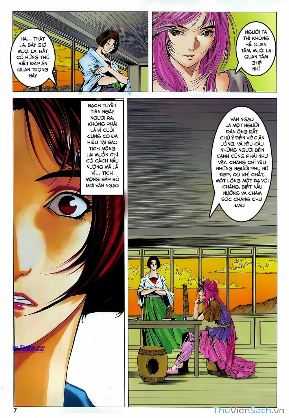 Truyện Tranh Lục Đạo Thiên Thư trang 3