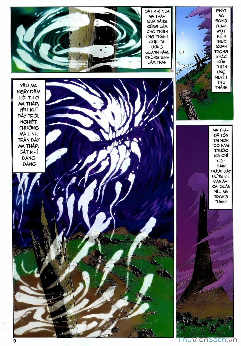 Truyện Tranh Lục Đạo Thiên Thư trang 3