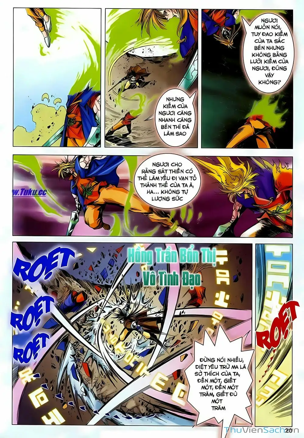 Truyện Tranh Lục Đạo Thiên Thư trang 3