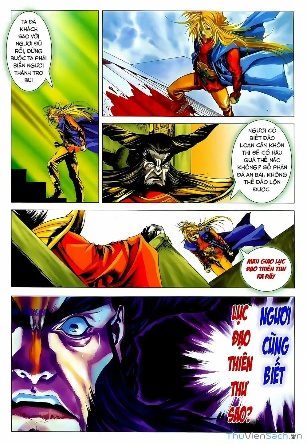 Truyện Tranh Lục Đạo Thiên Thư trang 3