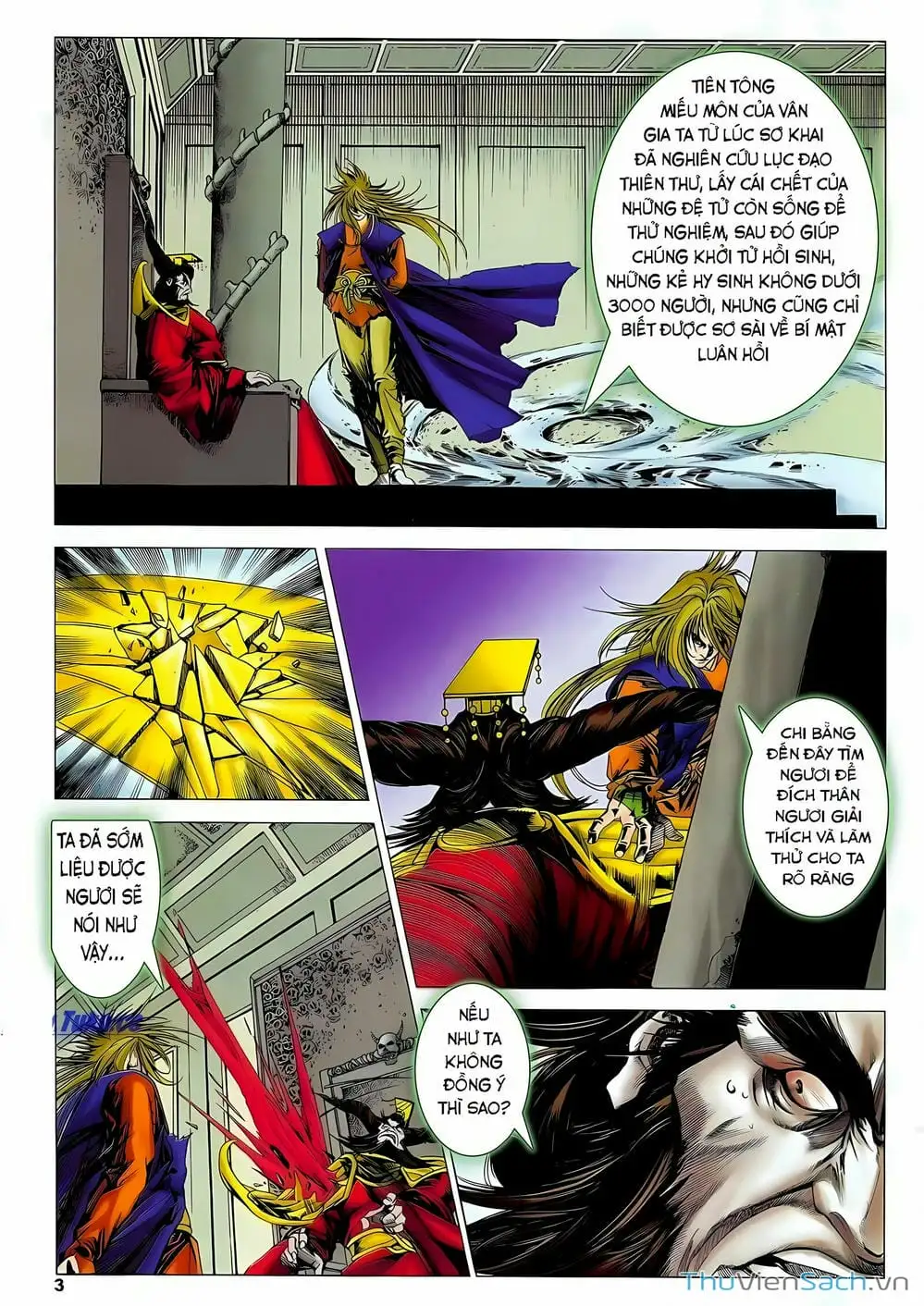 Truyện Tranh Lục Đạo Thiên Thư trang 3