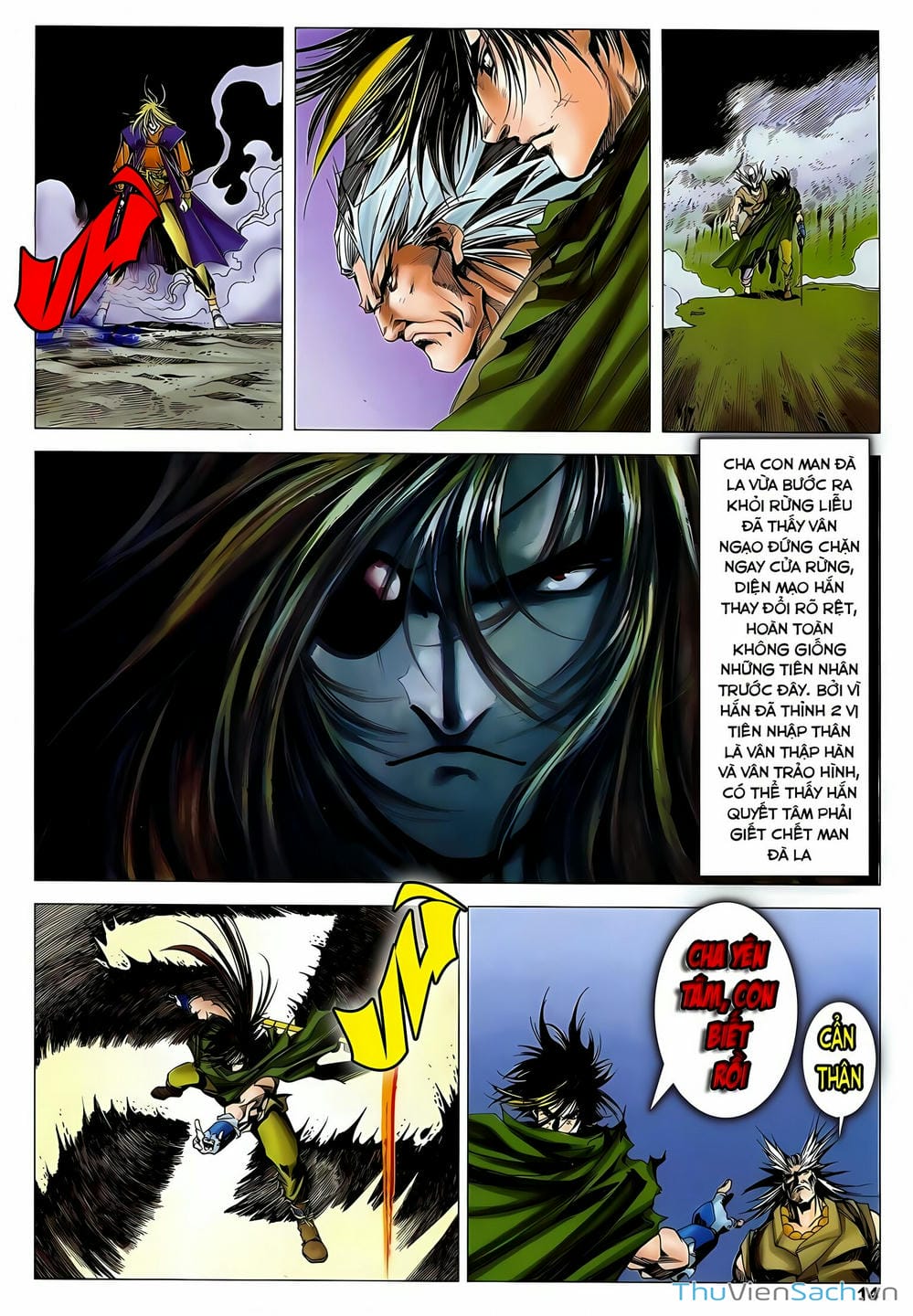 Truyện Tranh Lục Đạo Thiên Thư trang 3