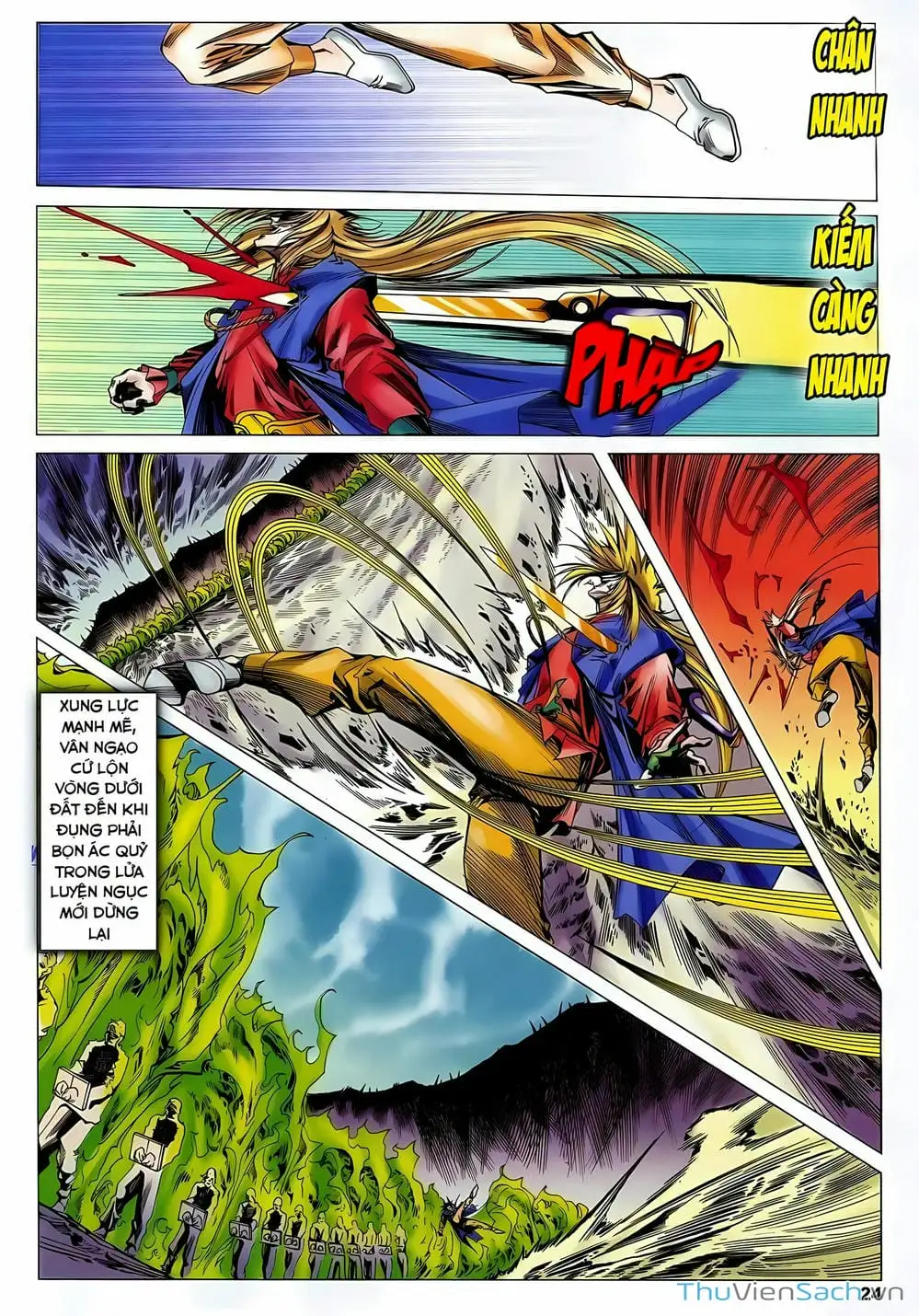 Truyện Tranh Lục Đạo Thiên Thư trang 3