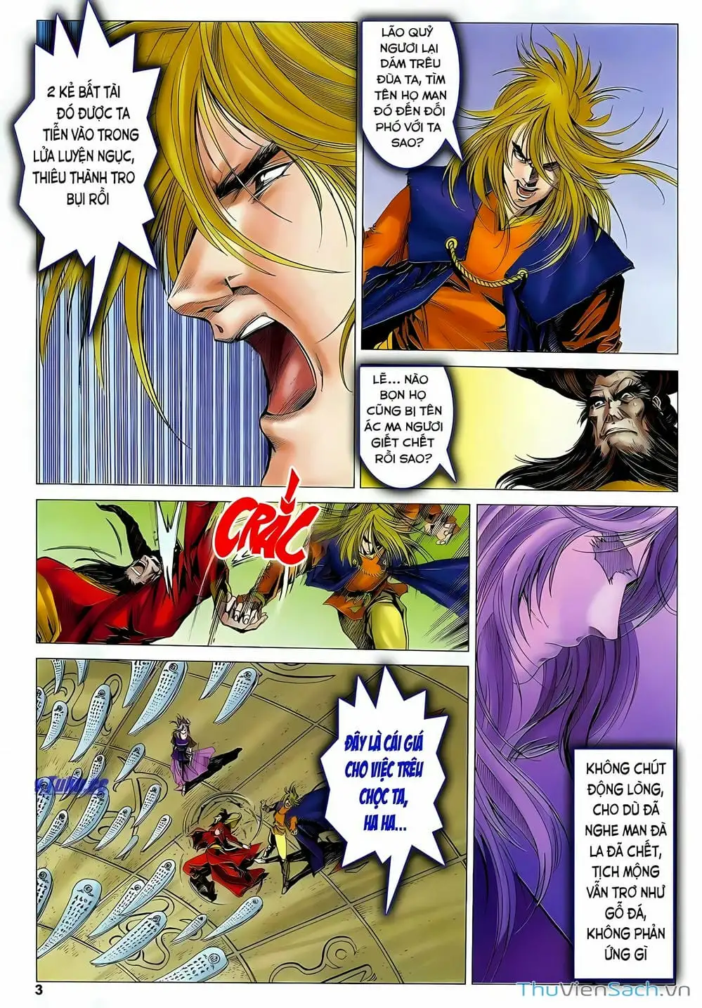 Truyện Tranh Lục Đạo Thiên Thư trang 3
