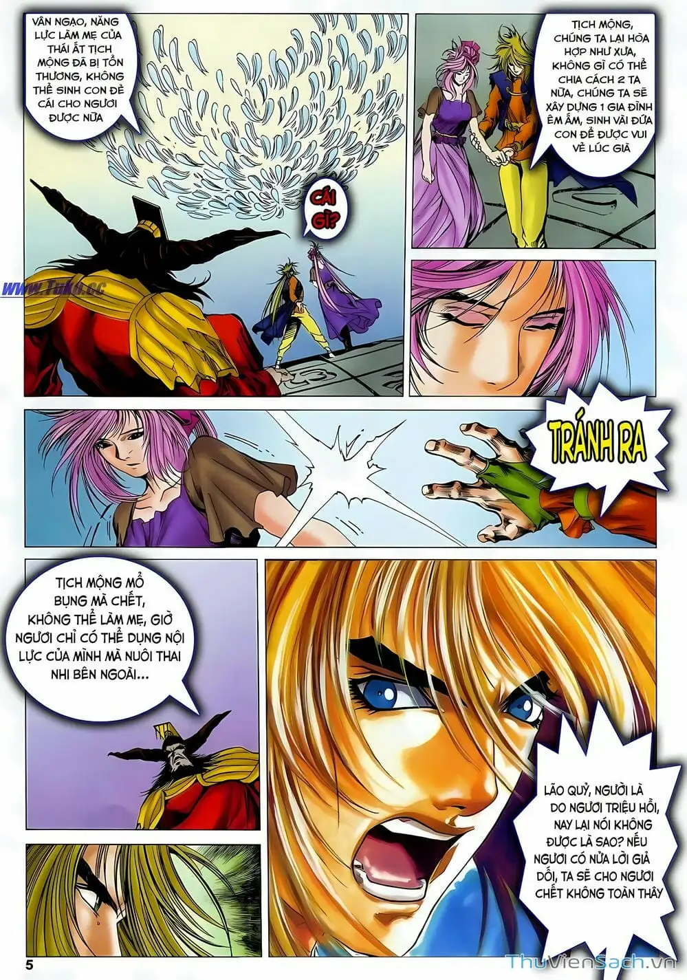 Truyện Tranh Lục Đạo Thiên Thư trang 3