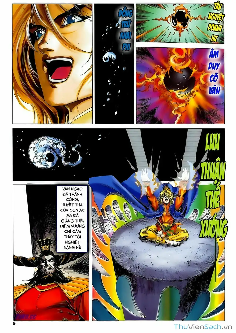 Truyện Tranh Lục Đạo Thiên Thư trang 3
