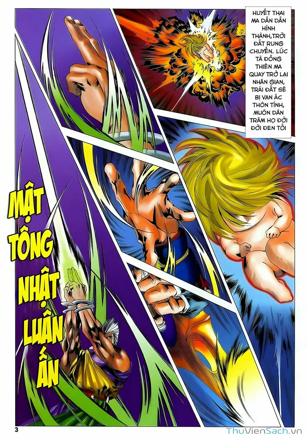 Truyện Tranh Lục Đạo Thiên Thư trang 3