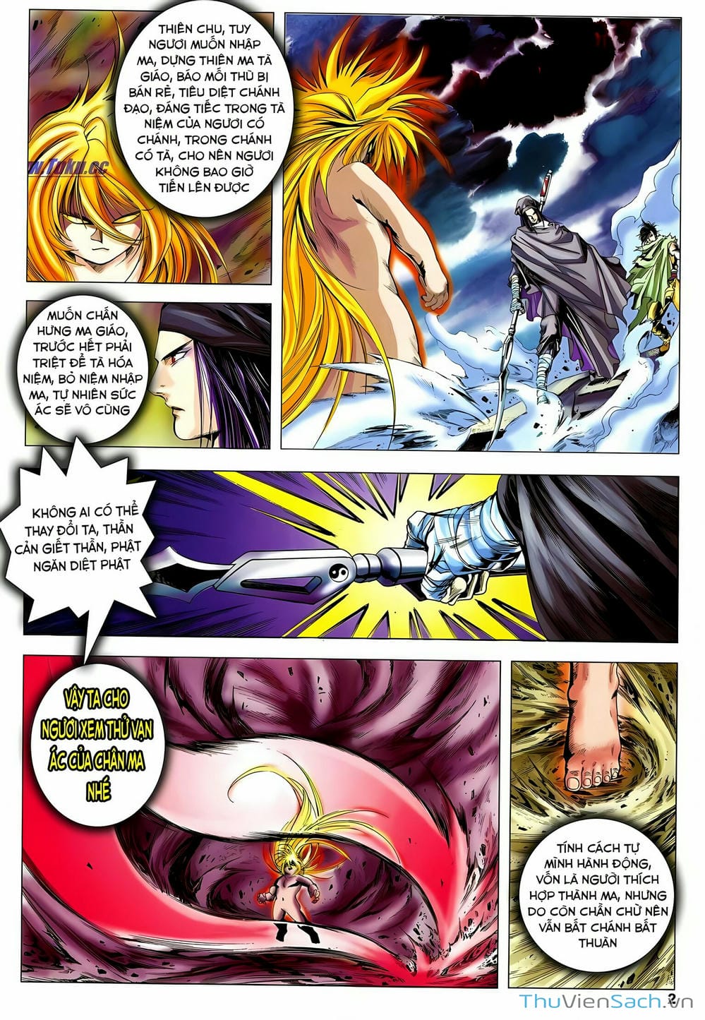 Truyện Tranh Lục Đạo Thiên Thư trang 3