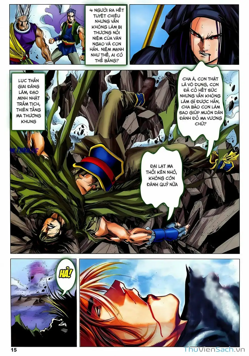 Truyện Tranh Lục Đạo Thiên Thư trang 3