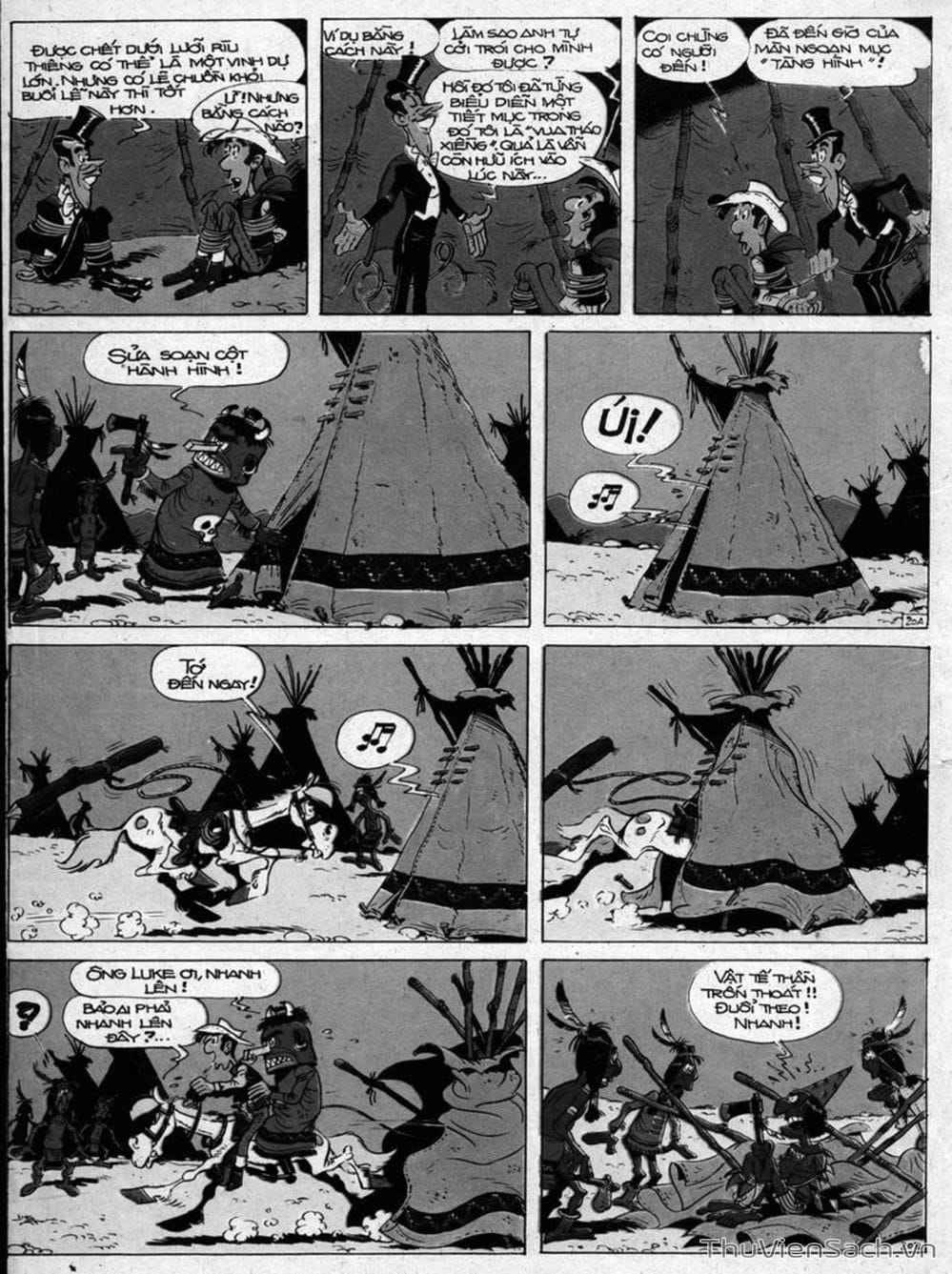 Truyện Tranh Cuộc Phiêu Lưu Kỳ Thú Của Lucky Luke trang 3