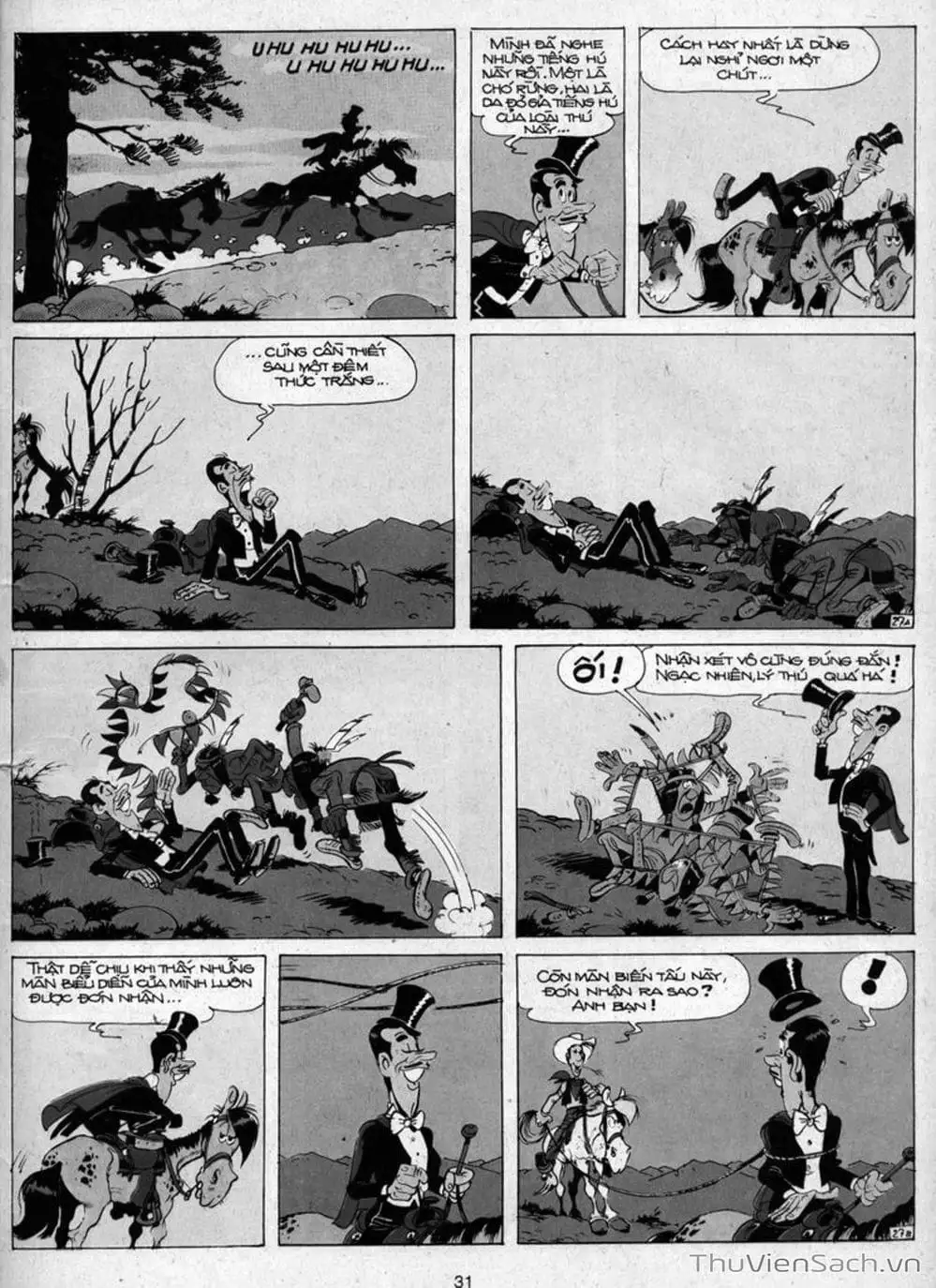 Truyện Tranh Cuộc Phiêu Lưu Kỳ Thú Của Lucky Luke trang 3