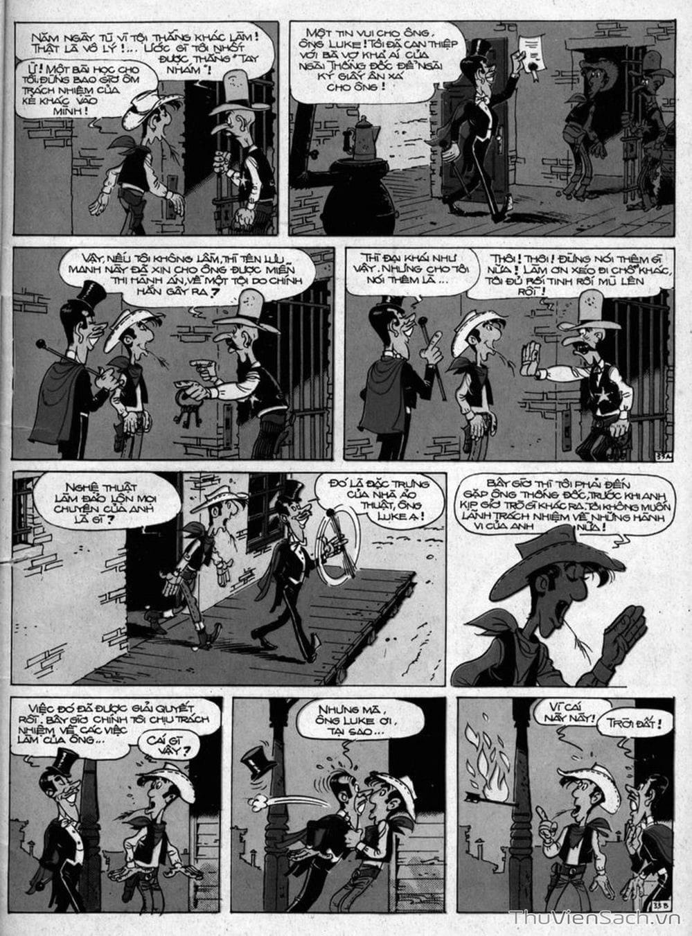 Truyện Tranh Cuộc Phiêu Lưu Kỳ Thú Của Lucky Luke trang 3