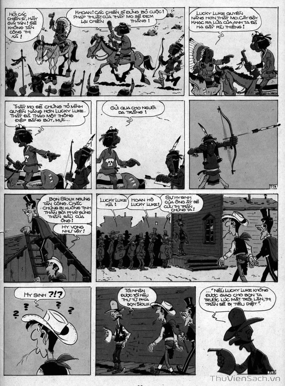 Truyện Tranh Cuộc Phiêu Lưu Kỳ Thú Của Lucky Luke trang 3