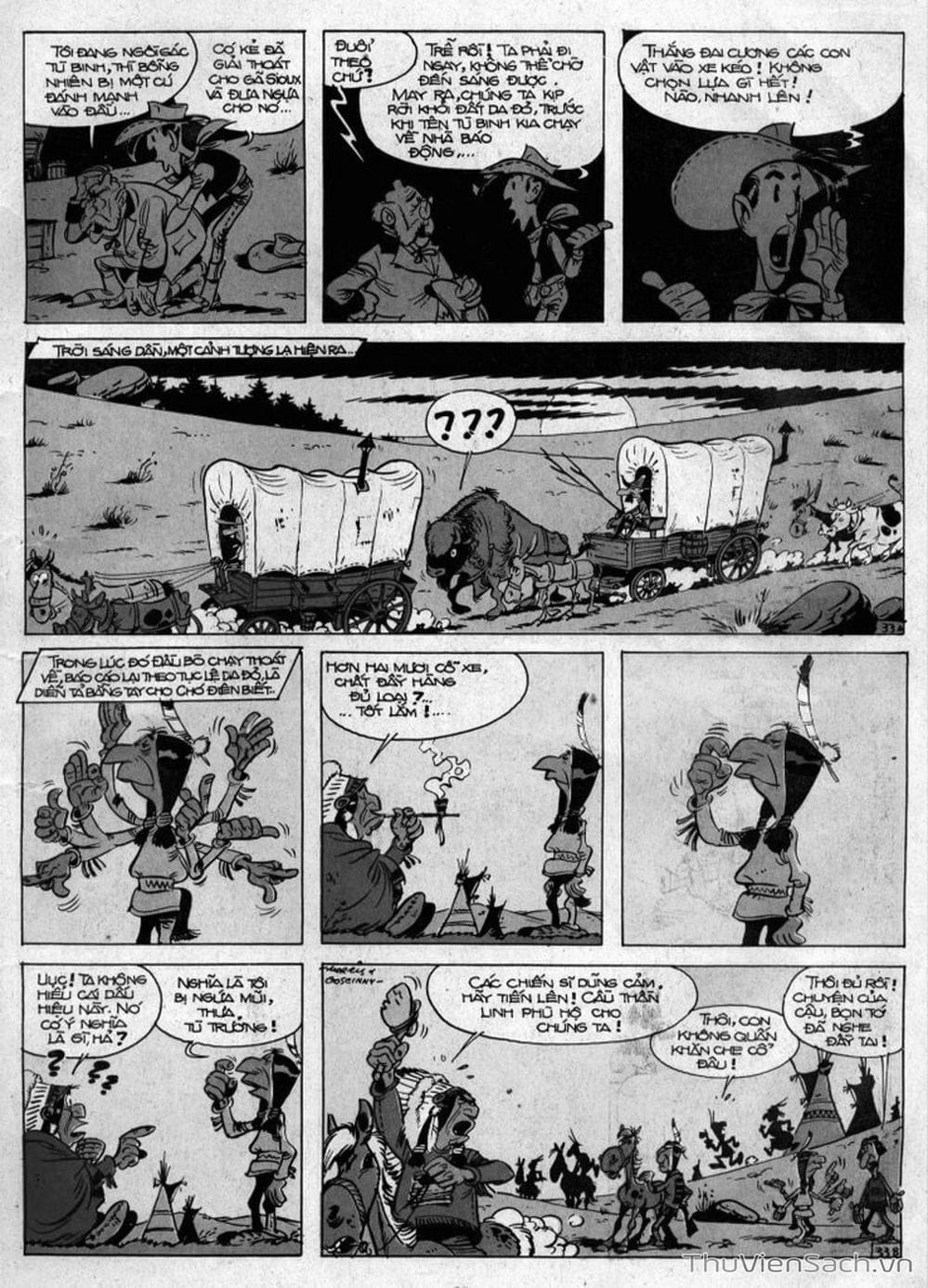 Truyện Tranh Cuộc Phiêu Lưu Kỳ Thú Của Lucky Luke trang 3