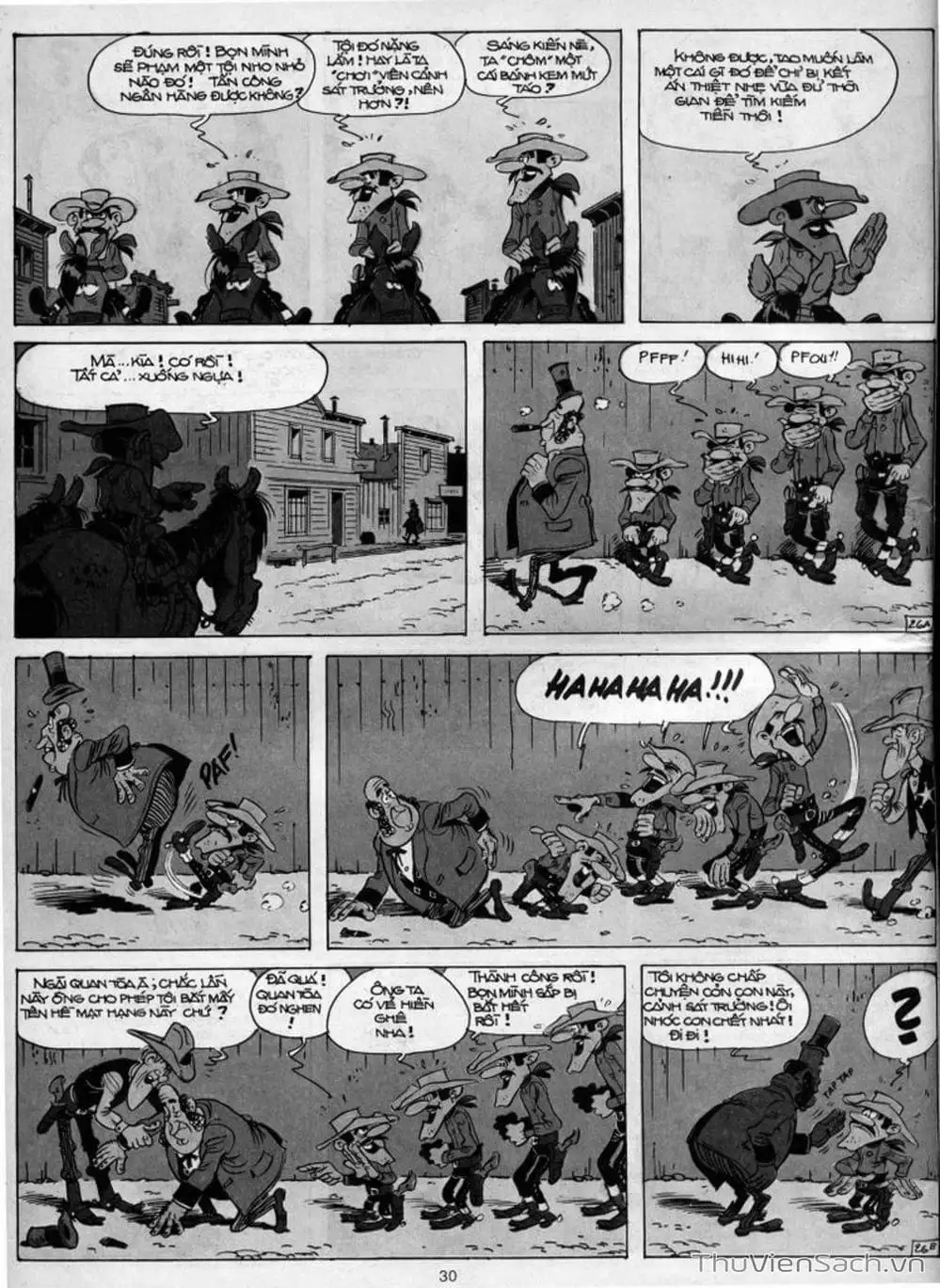 Truyện Tranh Cuộc Phiêu Lưu Kỳ Thú Của Lucky Luke trang 3