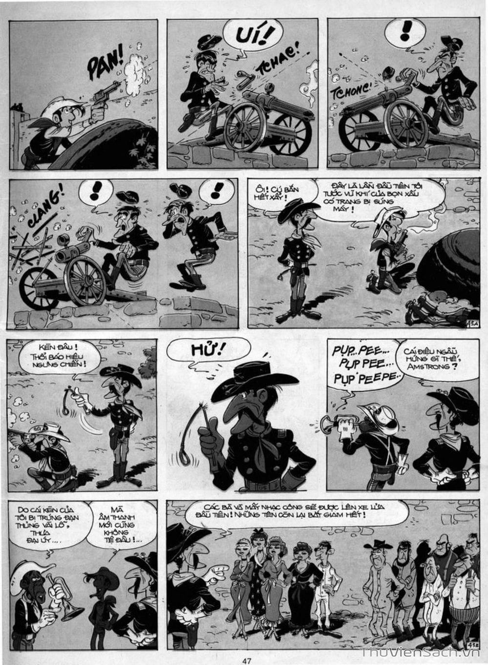 Truyện Tranh Cuộc Phiêu Lưu Kỳ Thú Của Lucky Luke trang 3