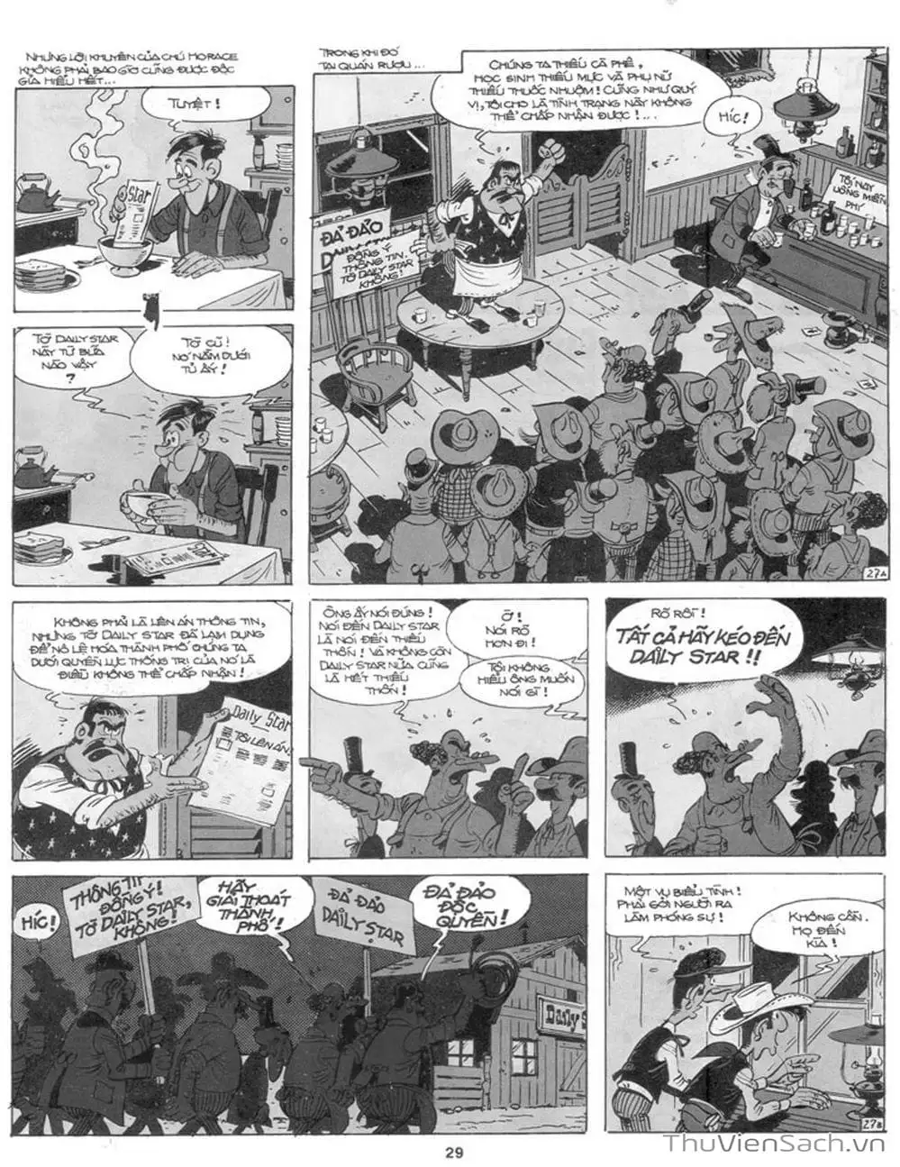 Truyện Tranh Cuộc Phiêu Lưu Kỳ Thú Của Lucky Luke trang 3