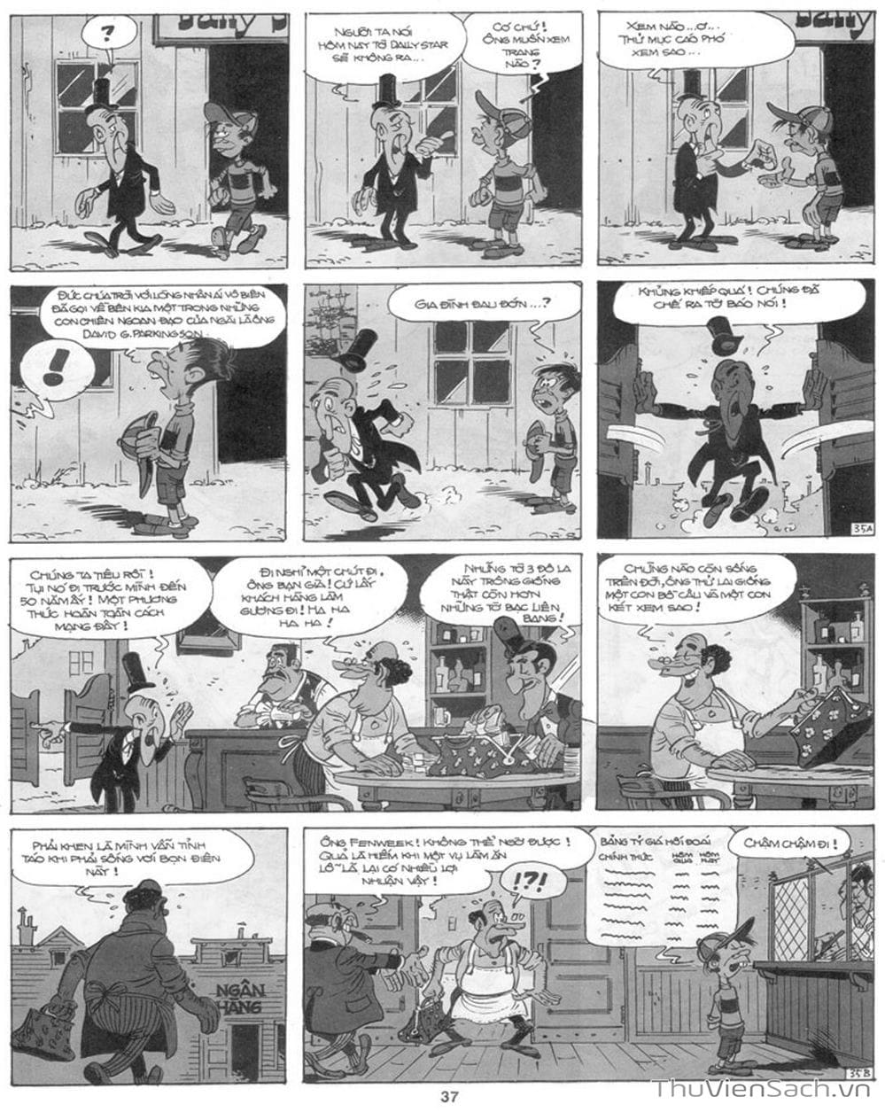 Truyện Tranh Cuộc Phiêu Lưu Kỳ Thú Của Lucky Luke trang 3