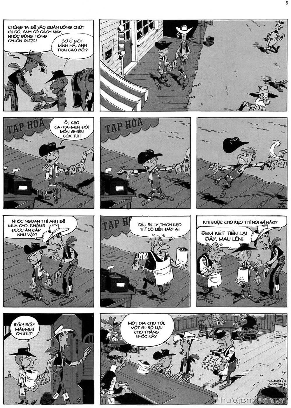Truyện Tranh Cuộc Phiêu Lưu Kỳ Thú Của Lucky Luke trang 3