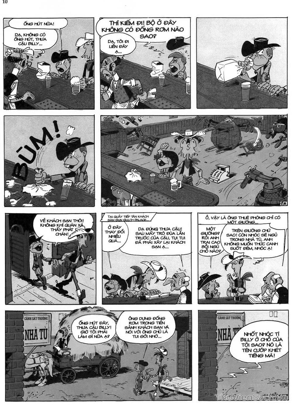 Truyện Tranh Cuộc Phiêu Lưu Kỳ Thú Của Lucky Luke trang 3