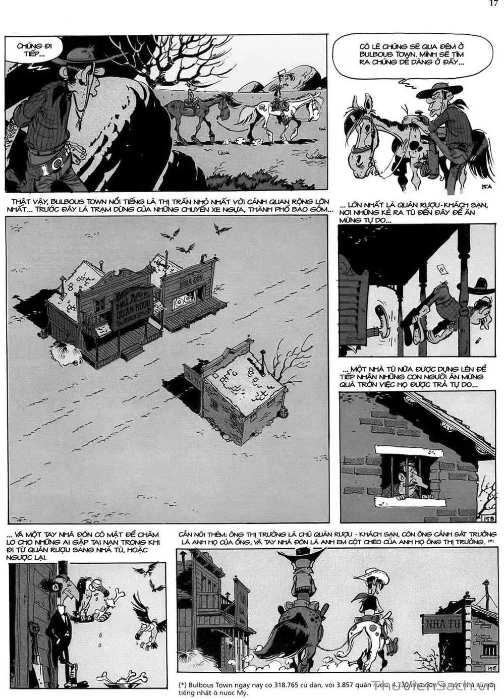 Truyện Tranh Cuộc Phiêu Lưu Kỳ Thú Của Lucky Luke trang 3