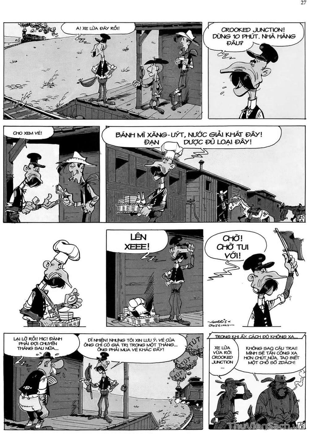 Truyện Tranh Cuộc Phiêu Lưu Kỳ Thú Của Lucky Luke trang 3