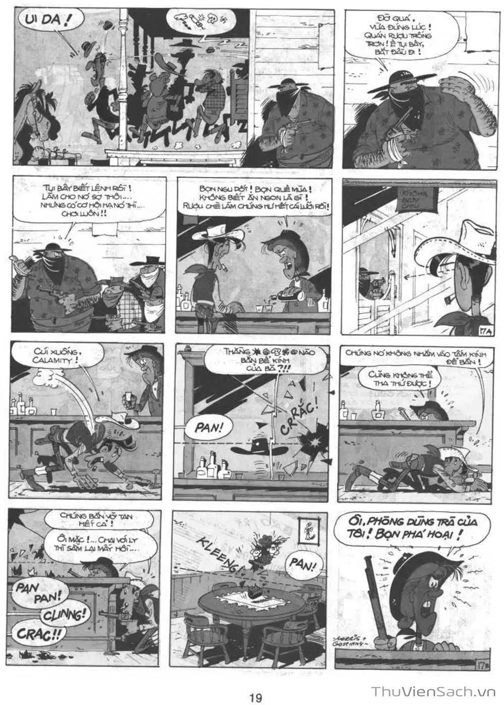 Truyện Tranh Cuộc Phiêu Lưu Kỳ Thú Của Lucky Luke trang 3