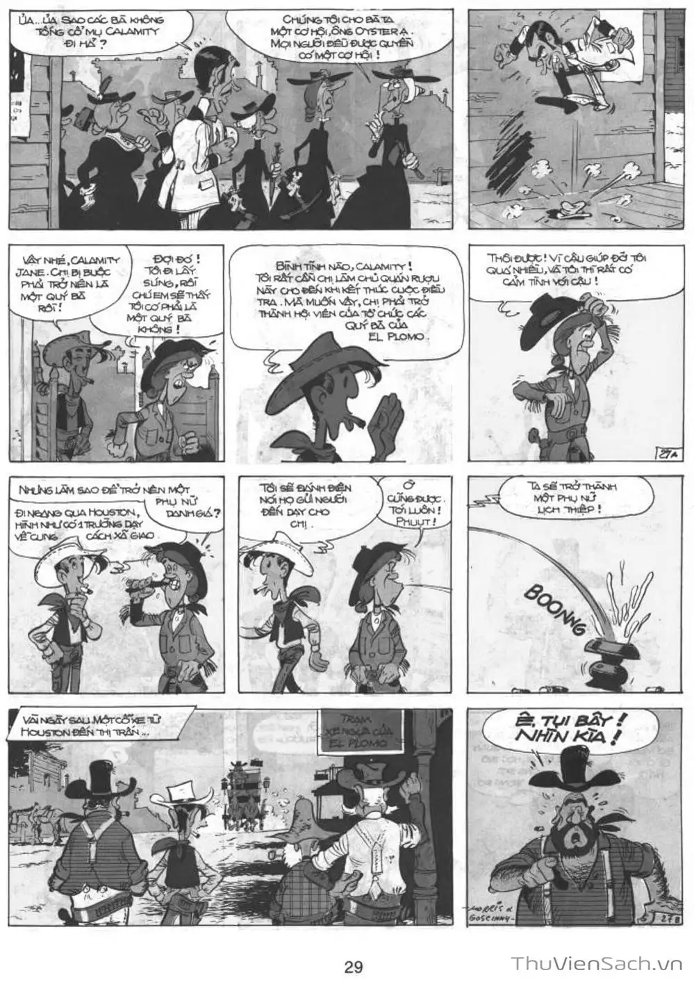 Truyện Tranh Cuộc Phiêu Lưu Kỳ Thú Của Lucky Luke trang 3