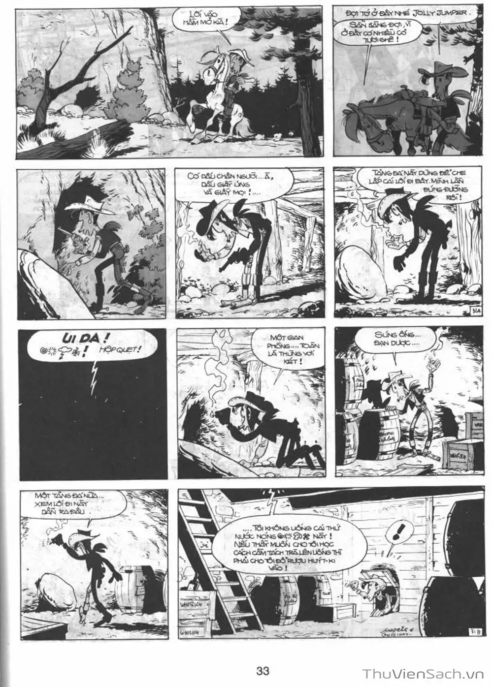 Truyện Tranh Cuộc Phiêu Lưu Kỳ Thú Của Lucky Luke trang 3