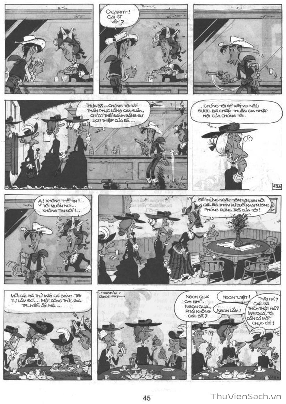 Truyện Tranh Cuộc Phiêu Lưu Kỳ Thú Của Lucky Luke trang 3
